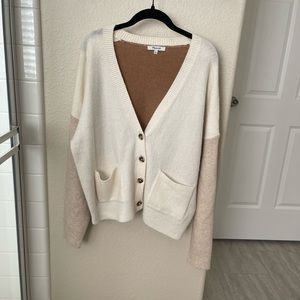Madewell Color Blocked Cardigan